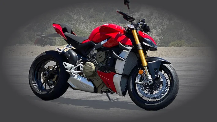 Red Ducati Streetfighter
